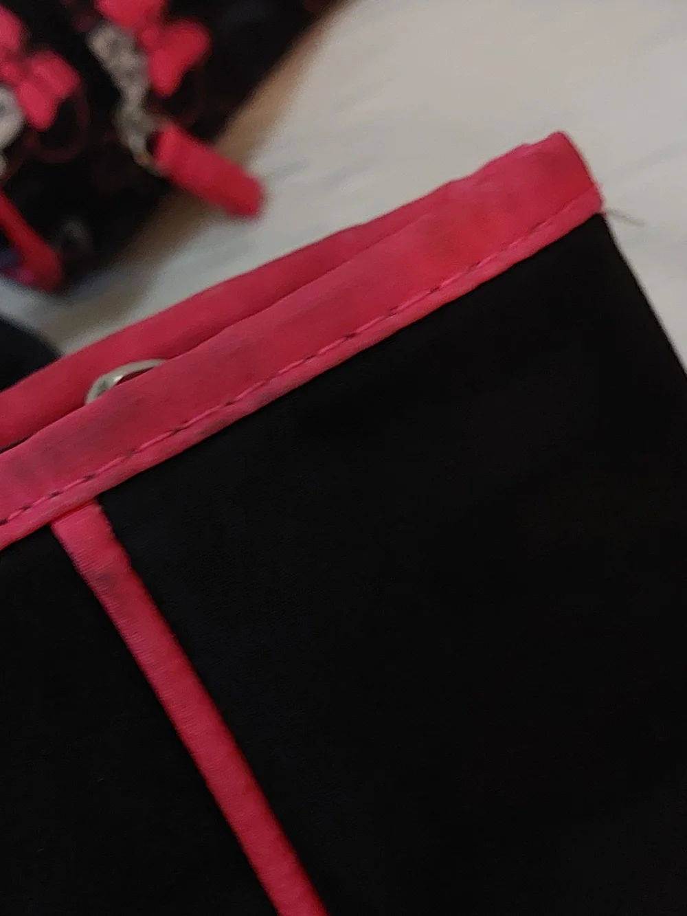Disney Minnie Black and Pink Diaper Tote